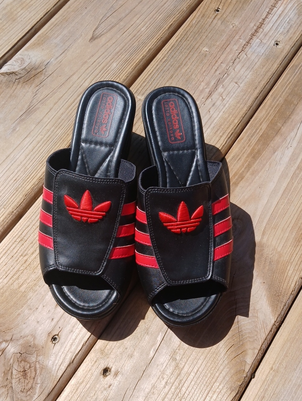 Adidas Lotta Volkova Trefoil Mules
